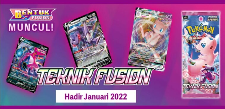 Pokemon Kartu Game Koleksi Teknik Fusion