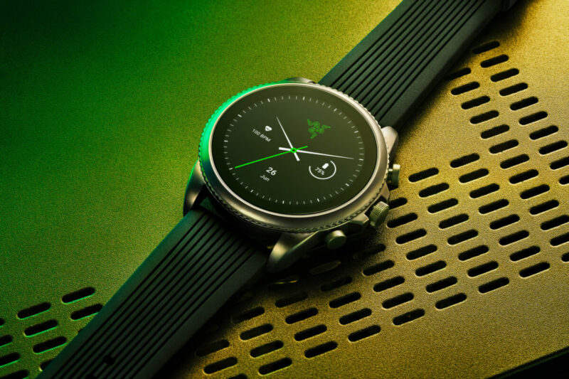 Razer X Fossil Gen 6 Smarwatch Display