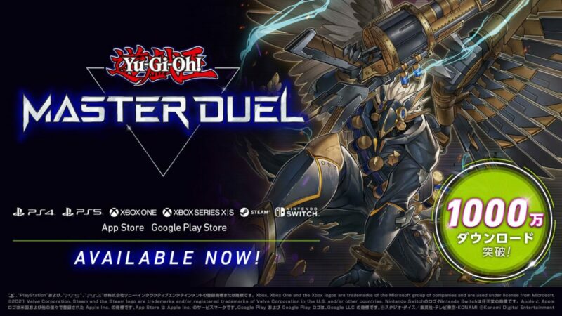 Jumlah Download Yu-Gi-Oh Master Duel Tembus 10 Juta Unduhan! | Konami