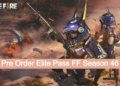 Bocoran pre order elite pass ff season 46 maret 2022