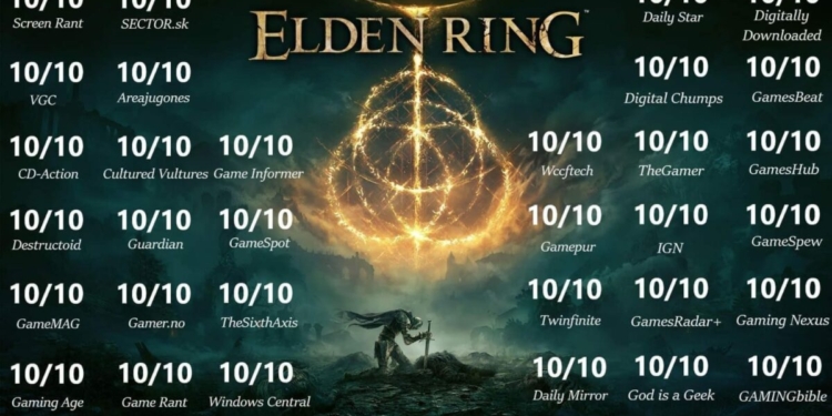 Elden ring jadi game kedua terbaik di opencritic | ign