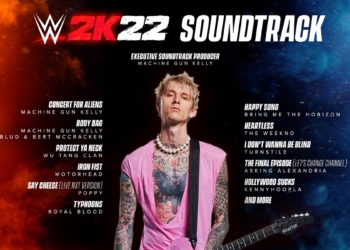 Machine gun kelly akan menjadi karakter dlc wwe 2k22 | 2k