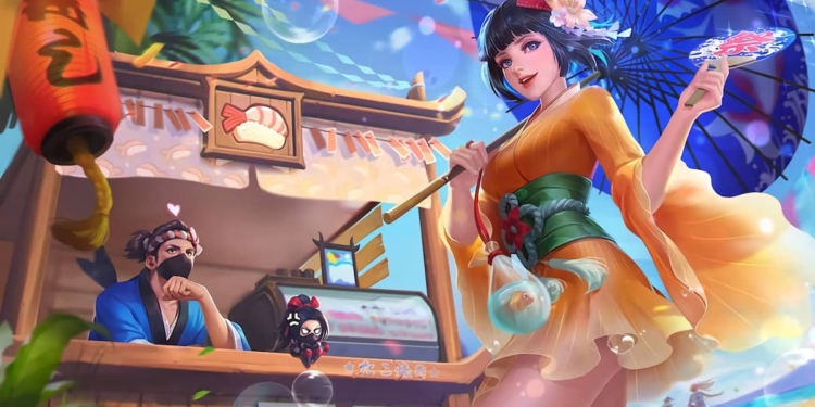 Kisah kagura mobile legends pewaris kekuatan seimei umbrella