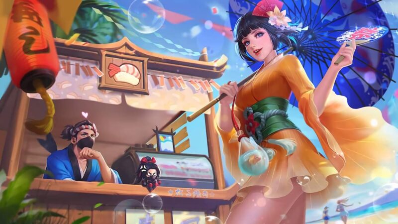 Kisah Kagura Mobile Legends Pewaris Kekuatan Seimei Umbrella