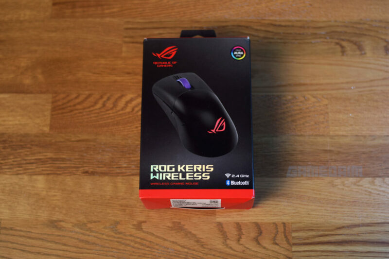 Rog keris wireless box depan gamedaim review