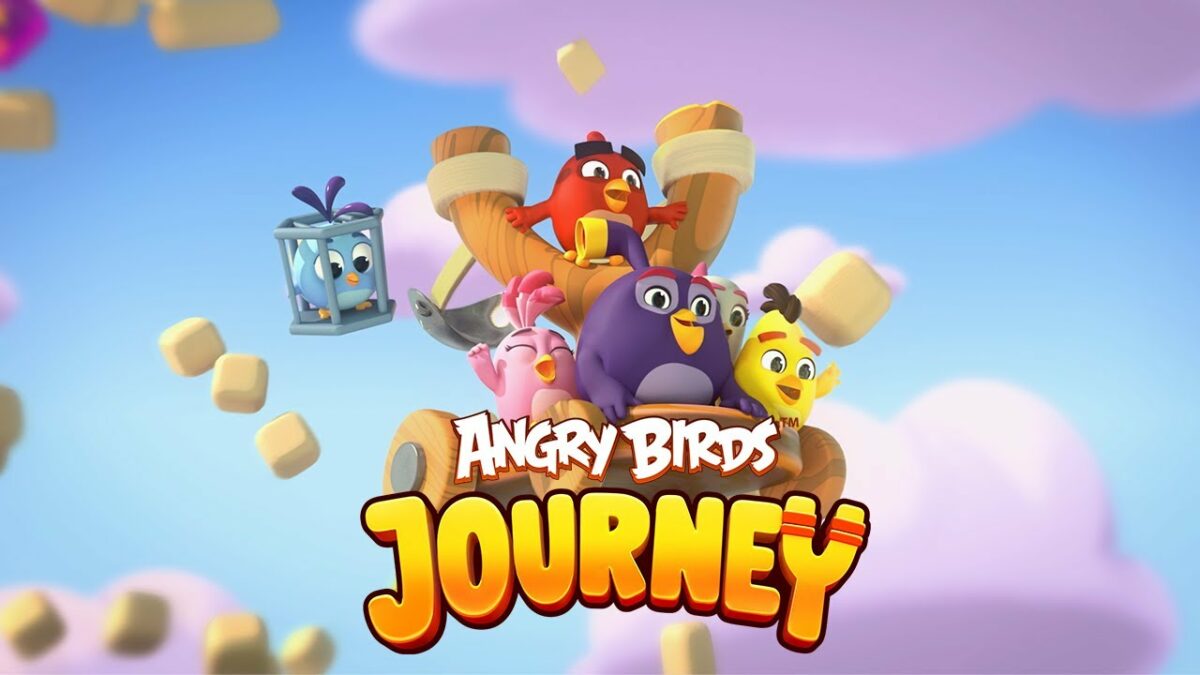 Banyak remaja memainkan angry birds