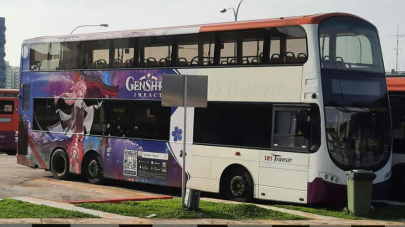 Bus Singapura Genshin Impact