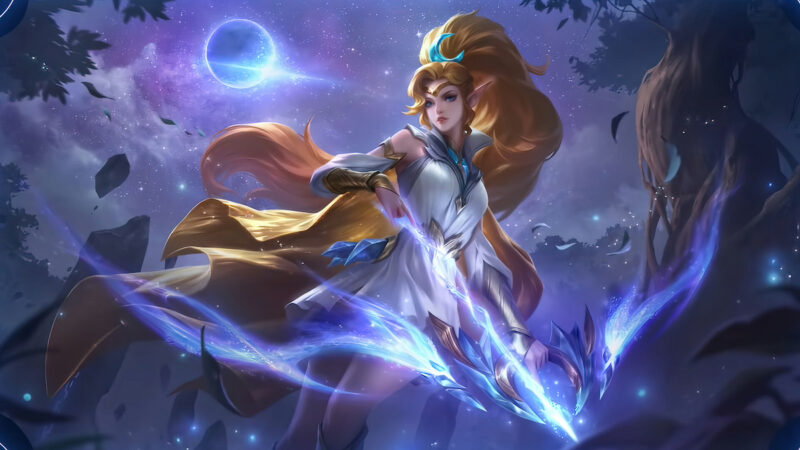 Kisah Miya Mobile Legends Pelindung Kaum Elf Dengan Kekuatan Priestess Of The Moon