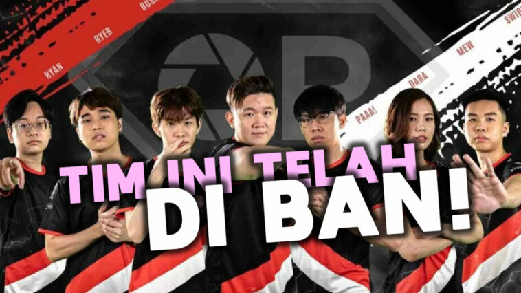 Pemain Tim MPL di Ban, Screenshot dari Upstation Media