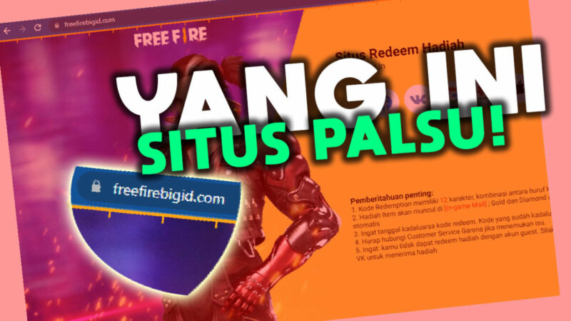 Situs Redeem Ff Palsu