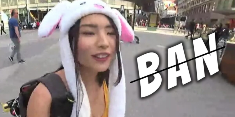 Streamer cantik jepang di ban twitch