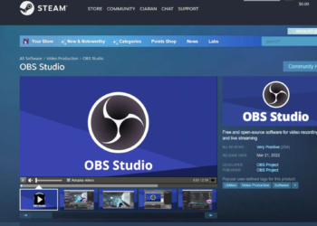 Program streaming obs studio kini tersedia di steam secara gratis! | steam