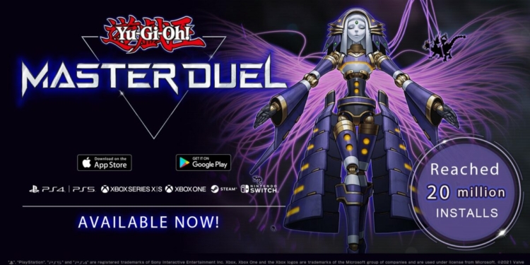 Jumlah download yu-gi-oh master duel capai 20 juta, konami bagikan reward spesial | konami