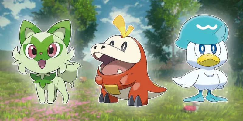 Pokemon scarlet violet starters