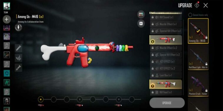 Among Us Skin M416