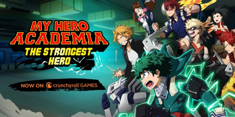 My hero academia: the strongest hero akan diterbitkan crunchyroll games | crunchyroll games