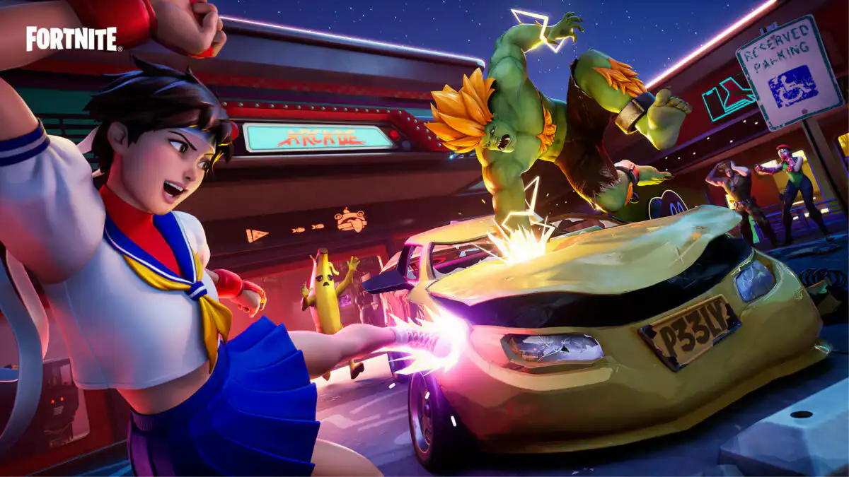 Sakura dan Blanka dari Street Fighter Kini Bergabung ke Fortnite 1 Sakura dan Blanka dari Street Fighter Kini Bergabung ke Fortnite | Epic games