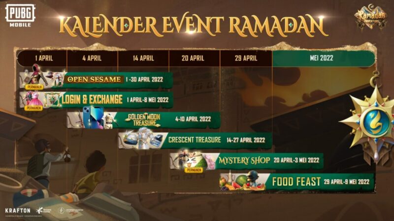 Ramadan pubg mobile kalender event