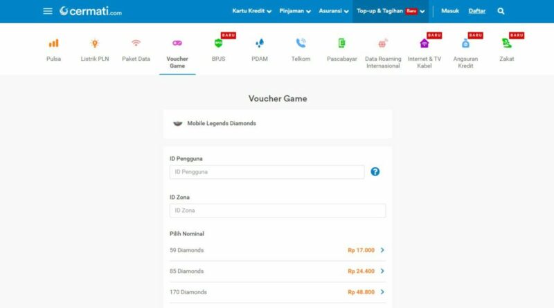 Situs top up ml murah terbaik pilihan gamedaim 11