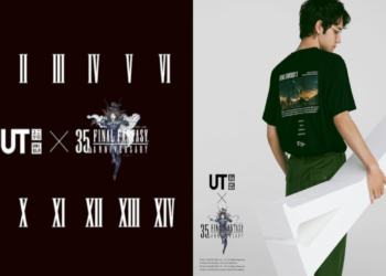 Uniqlo bocorkan kolaborasi dengan final fantasy 35th anniversary | uniqlo