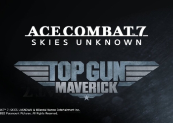 Ace combat 7 kolaborasi dengan top gun: maverick | bandai