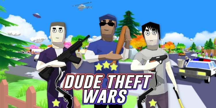 Download dude theft wars mod apk terbaru 2022