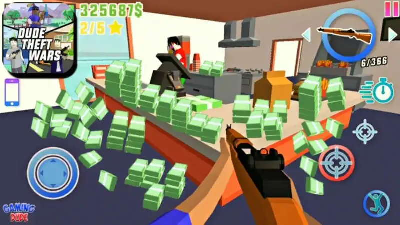 Download Dude Theft Wars Mod Apk Terbaru 2022