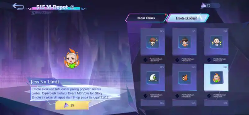 Emote Jess No Limit