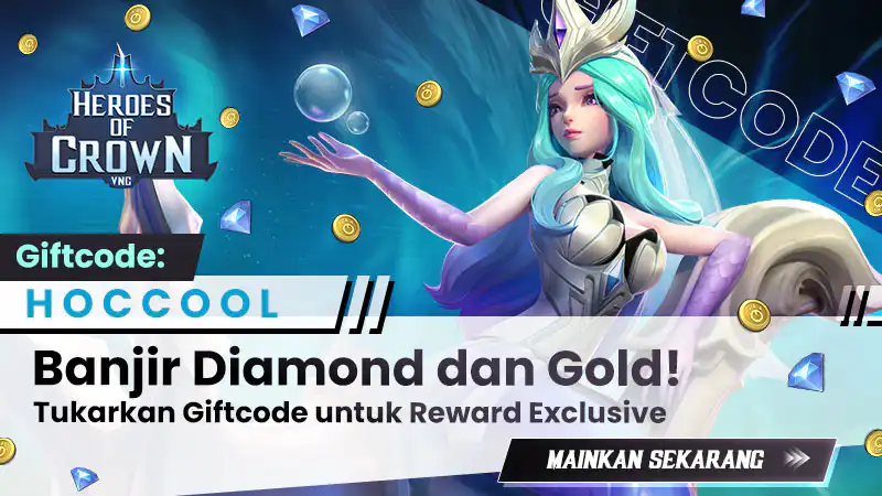 VNG Luncurkan Heroes of Crown Mobile di Indonesia 2 Giftcode Hoccool 800x450