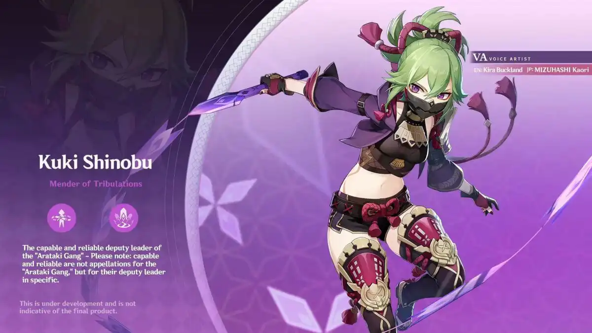 Profil Kaori Mizuhashi, Voice Actors dari Kuki Shinobu