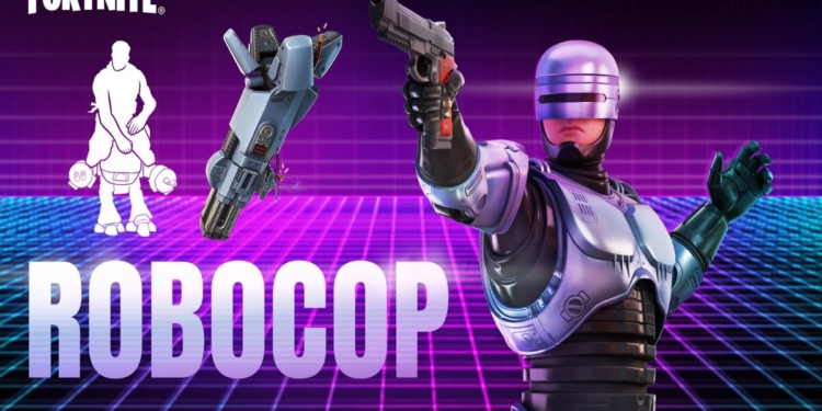 Robocop kini bergabung ke fortnite! | epic games