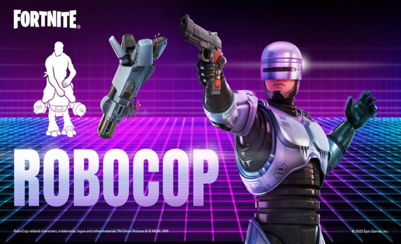 RoboCop Kini Bergabung ke Fortnite! | Epic games
