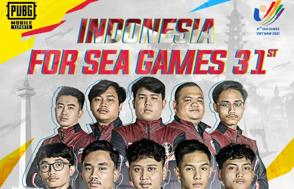 Timnas PUBG MOBILE Incar Medali Kategori Team di Sea Games 2021