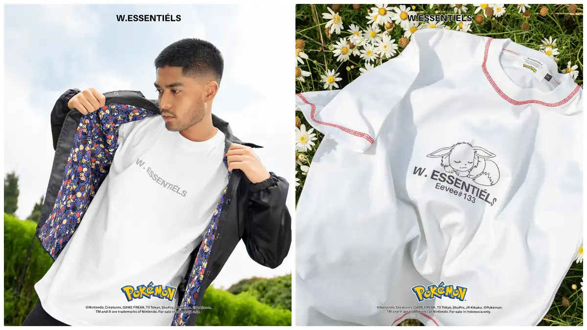 Label W.ESSENTIÉLS Kembali Merilis Koleksi Streetwear Pokémon 1 Streetwear Pokémon