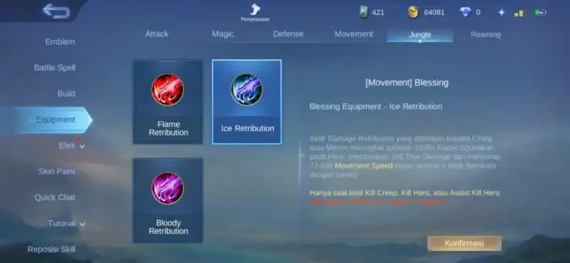 Build Granger Tersakit 2022 Mobile Legends, Dor-Dor-Dor-Dor Langsung KO! 4 Ice Retribution