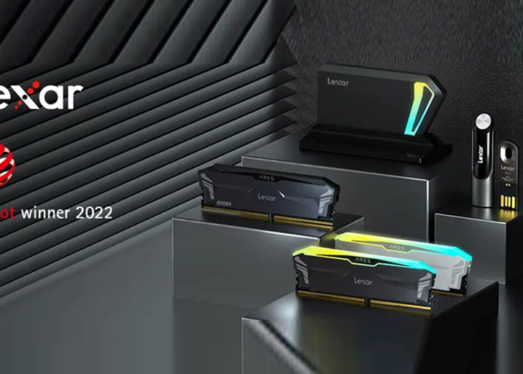 Produk lexar sabet lima penghargaan red dot sekaligus 1 Lexar red dot awards 2022