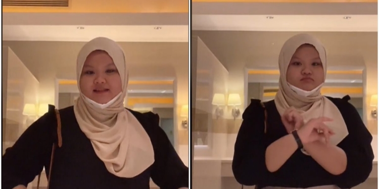 Wanita tiktok ini viral karena punya wajah mirip jungler rrq hoshi albertt