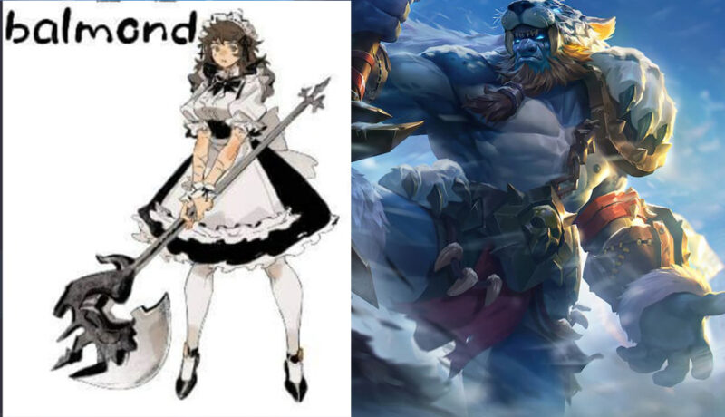 Balmond Skin Maid Mobile Legends