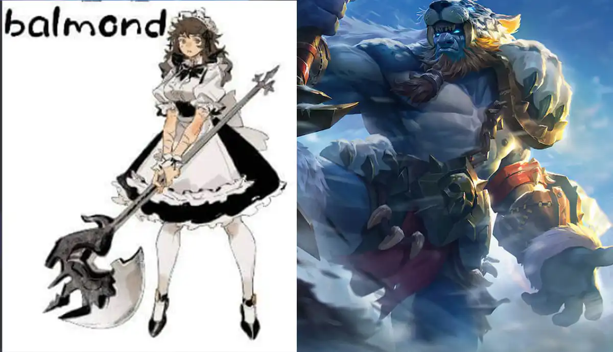 Kawai Banget, Begini Tampilan Balmond Jika Dapat Skin Maid Mobile Legends 1 Balmond Skin Maid Mobile Legends