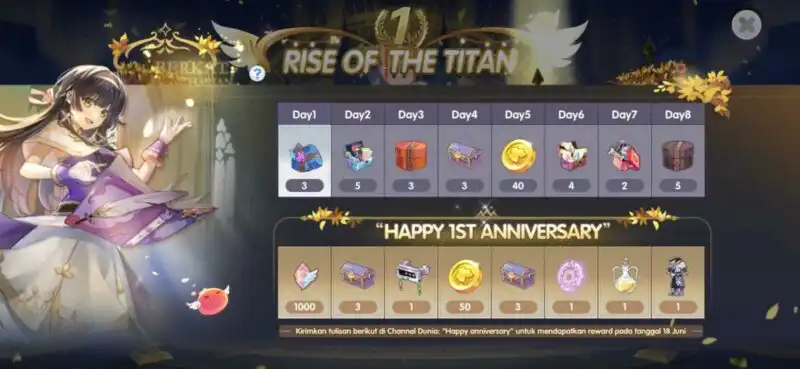 Rayakan Ulang Tahun Pertama, ROX Adakan Kolaborasi dengan Attack on Titan dan Pop-Up Store 3 Event Check In Anniv Rox 1st