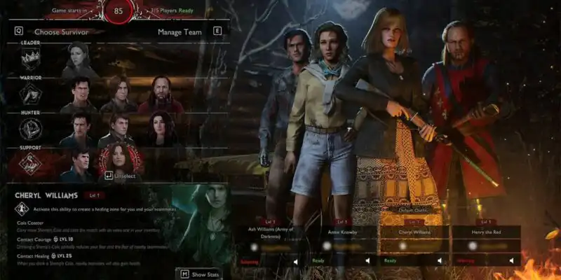 Review Evil Dead The Game, Asymmetrical Horror Unik Bertema Absurd 7 Survivors Class