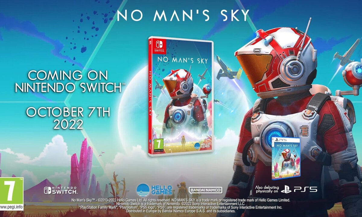 No mans sky rilis ke nintendo switch, tidak dukung multiplayer | hello games