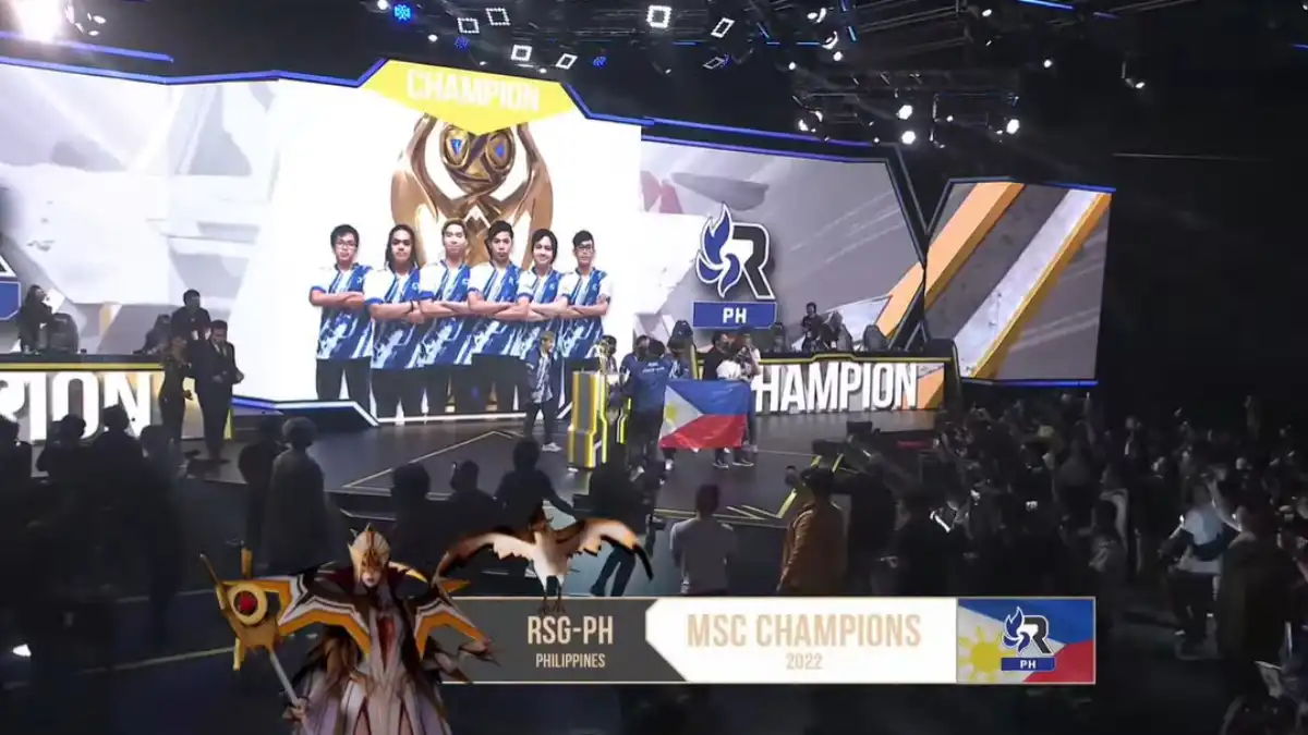 RSG PH Juara MSC 2022 Mobile Legends, Tumbangkan RRQ Hoshi di Grand Final 1 Finall Msc 2022