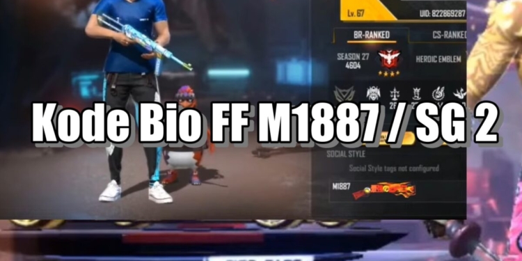 Kode bio ff m1887 sg 2