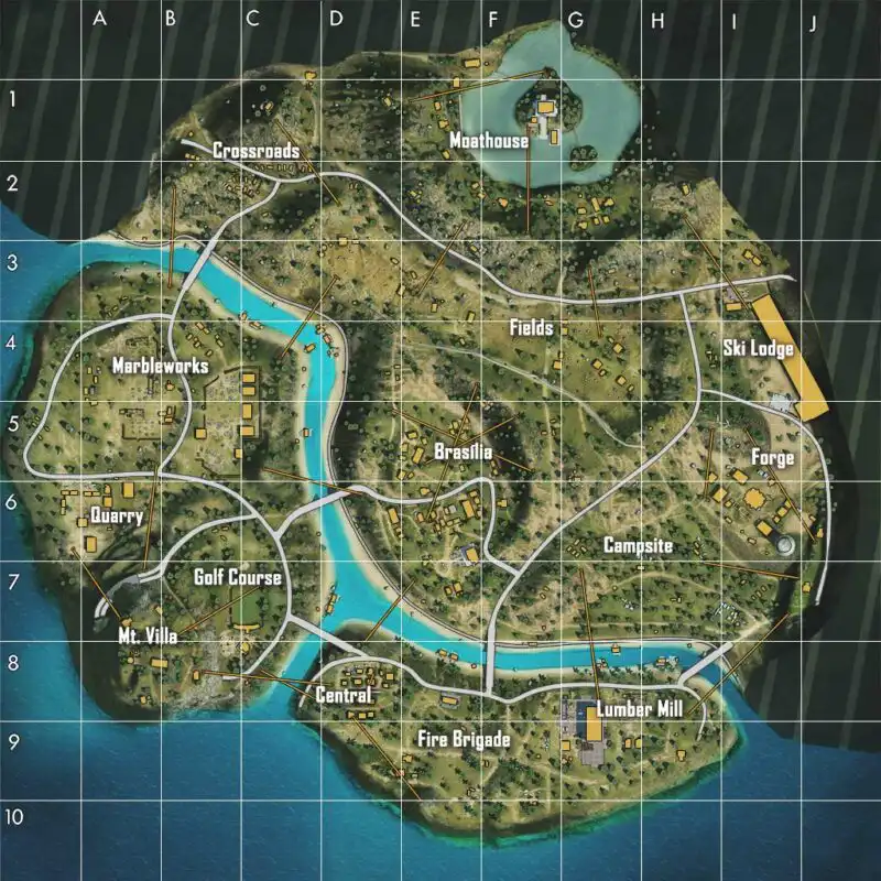 Berapa Jumlah Total dari Luas Map Free Fire? 4 Luas Map Free Fire Purgatory