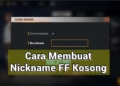 Nickname ff kosong