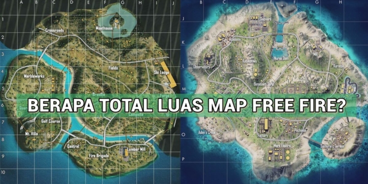 Total luas map free fire