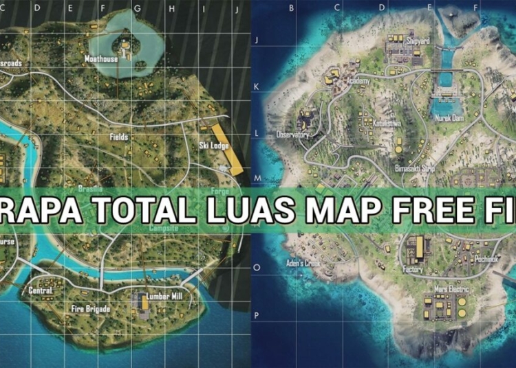 Total luas map free fire