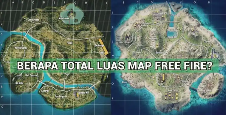 Total Luas Map Free Fire