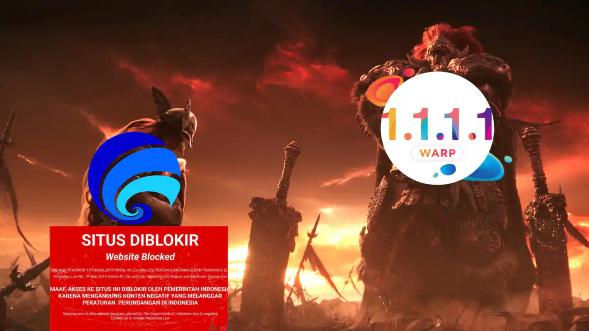 Cara Buka Situs Yang Diblokir Kominfo Menggunakan CloudFlare WARP | Gamedaim
